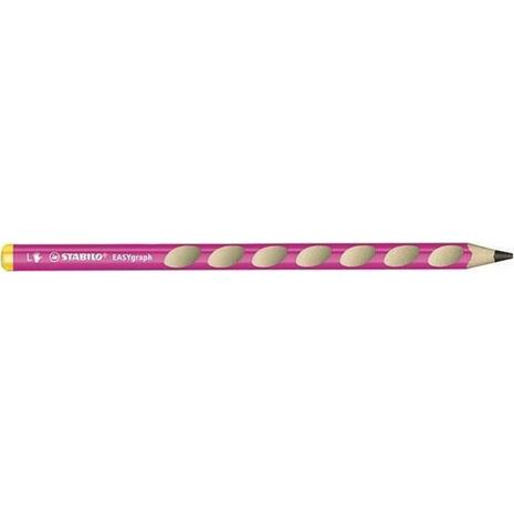 Μολύβι γραφίτη STABILO Easygraph 321/01 HB αριστερόχειρα 3.15mm pink